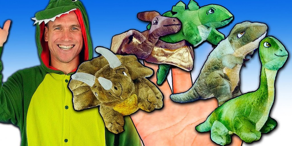 کارتون بونس پاترول - Dinosaur Finger Family