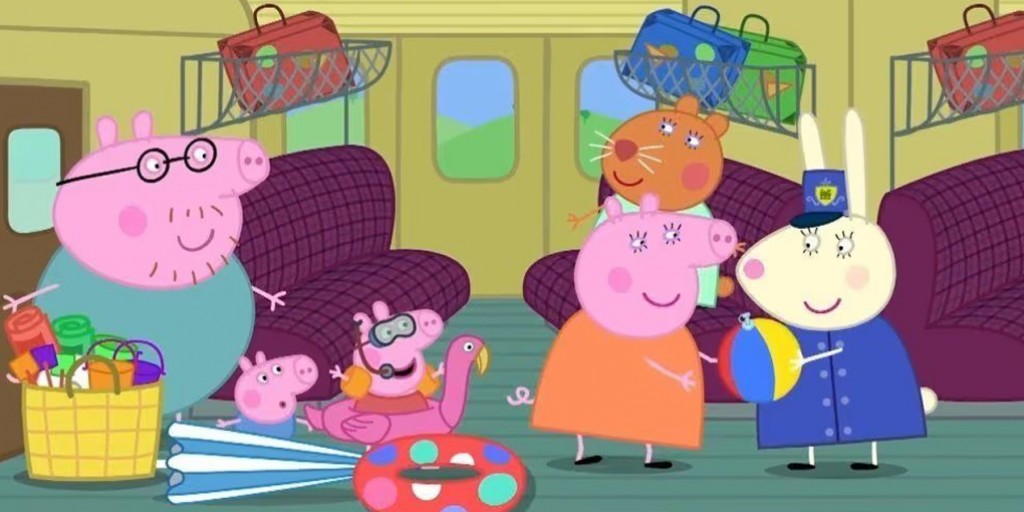 کارتون ماجراهای پپاپیگ - Cars Buses and Trains