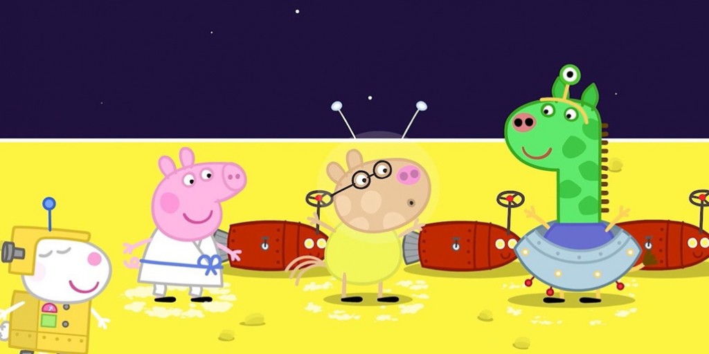 کارتون ماجراهای پپاپیگ - Vegtables On The Moon