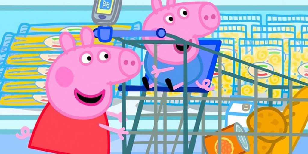 کارتون ماجراهای پپاپیگ - Supermarket Sprint