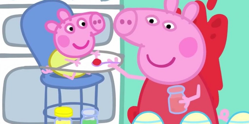 کارتون ماجراهای پپاپیگ - Baby Food