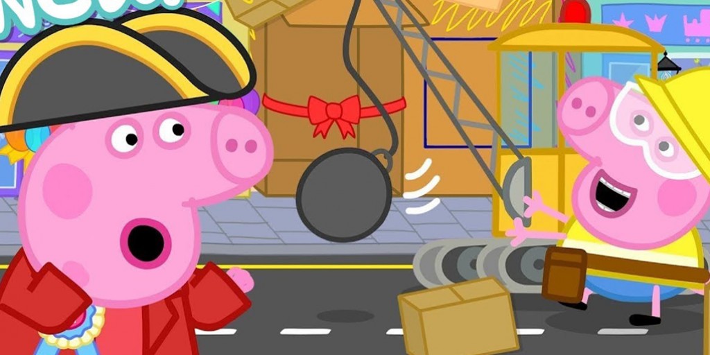 کارتون ماجراهای پپاپیگ - Peppa Cardboard