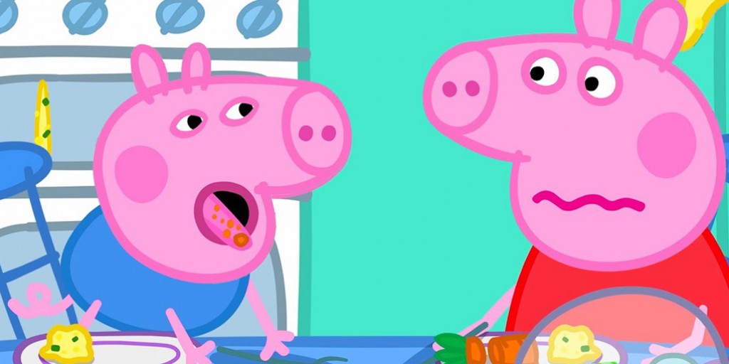 کارتون ماجراهای پپاپیگ - Peppa vs George