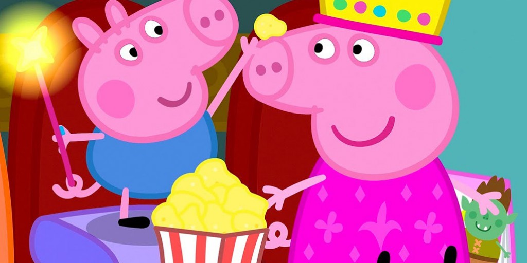 کارتون ماجراهای پپاپیگ - Movie Night