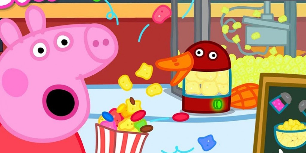 کارتون ماجراهای پپاپیگ - Popcorn Machine