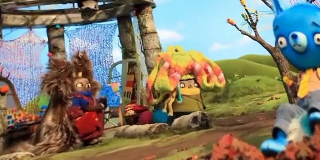 کارتون برگ‌ریزان یا برگ رقصان - Okra Sweater | Stick Meshroom Mansion
