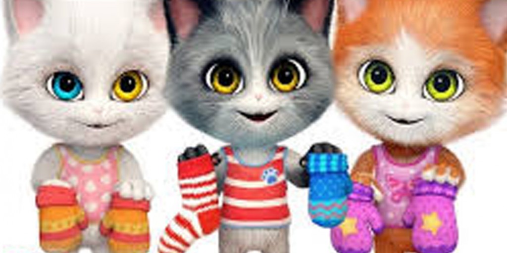 کارتون موزیکال دیو و آوا - Little Kittens