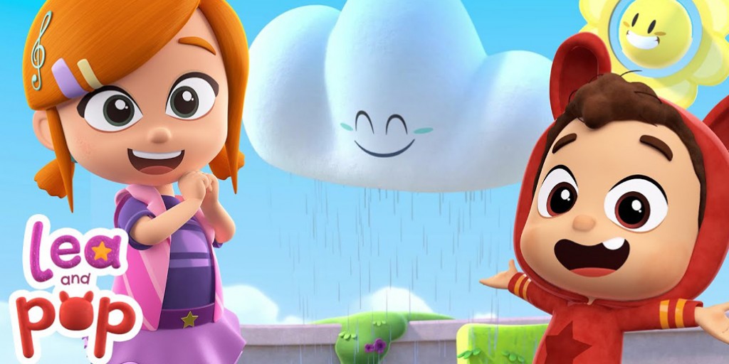 کارتون موزیکال لیا و پاپ - Rain Rain Go Away