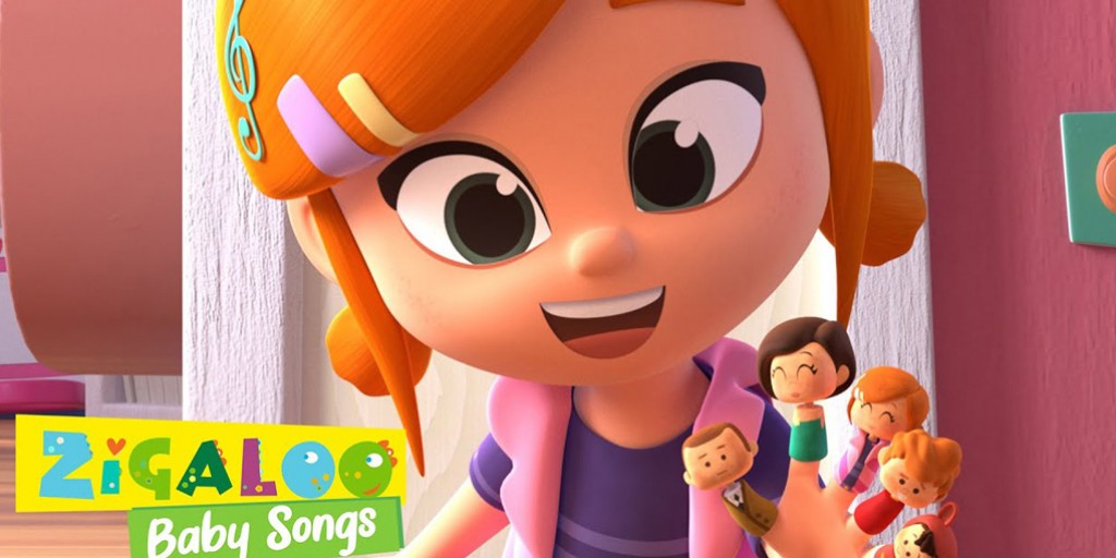 کارتون موزیکال لیا و پاپ - The Finger Family