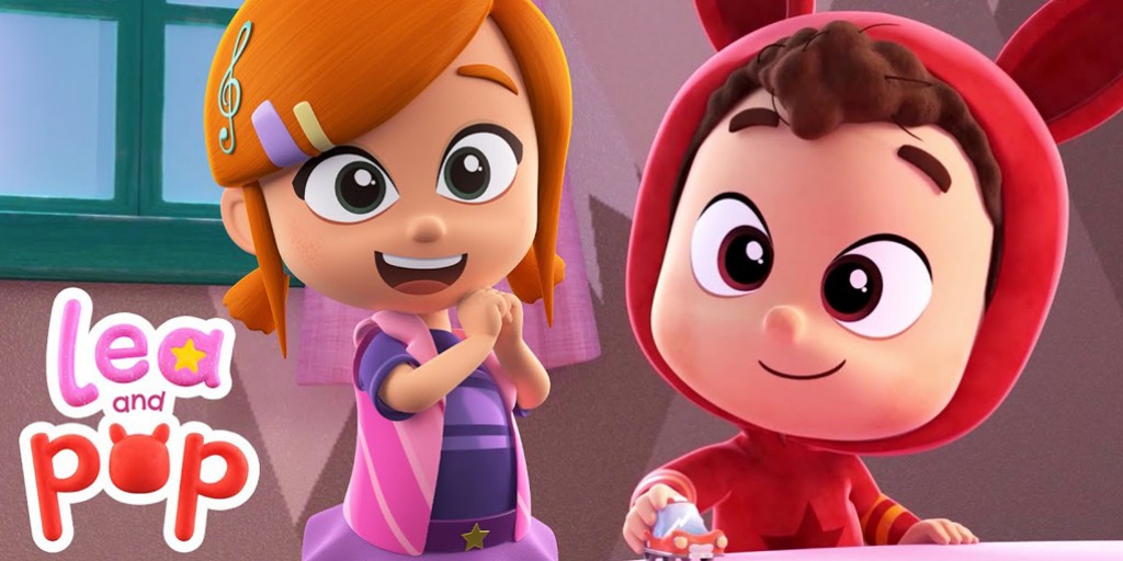 کارتون موزیکال لیا و پاپ - Hickory Dickory Dock