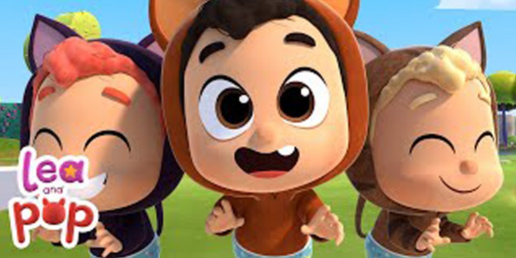 کارتون موزیکال لیا و پاپ - Three Little Star