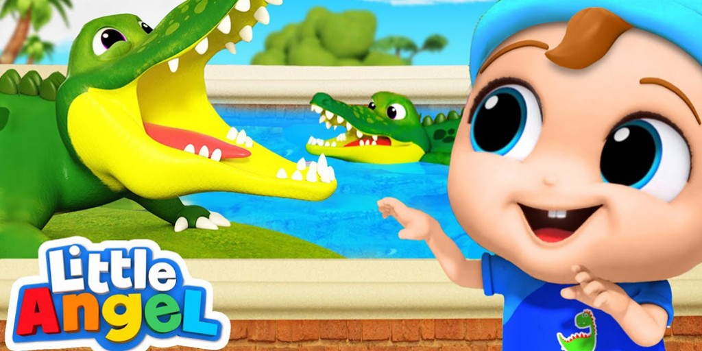 کارتون موزیکال لیتل آنجل - Baby John Visits Animals At The Zoo