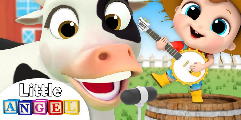 کارتون موزیکال لیتل آنجل - Old MacDonald had a Farm