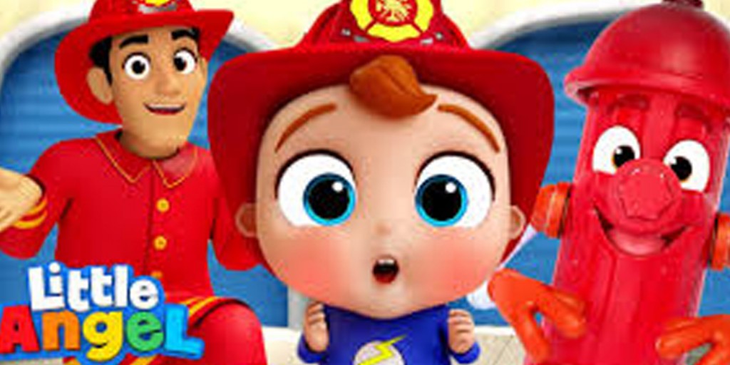 کارتون موزیکال لیتل آنجل - Fire Safety With Baby John