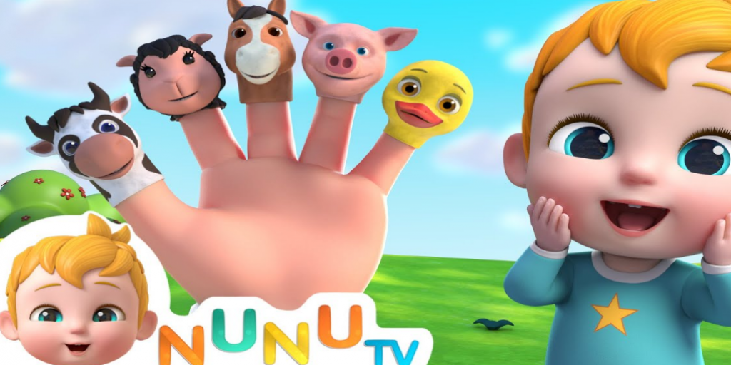 کارتون موزیکال نونو تی‌وی - Finger Family Animal Version