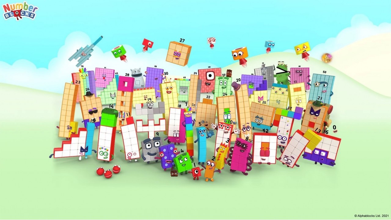 کارتون جذاب و آموزش ریاضی بلوک های عددی (Number blocks)